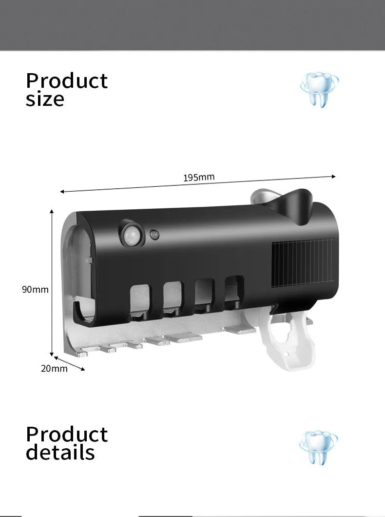 Esterilizador de cepillos de dientes UV