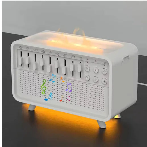3-in-1 Sleep Enhancer: Speaker, Light & Humidifier