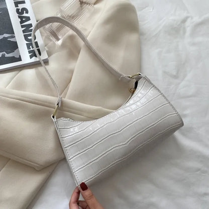 Bolso de hombro de cuero