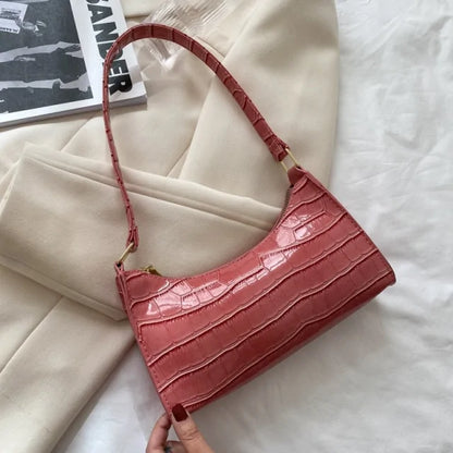 Bolso de hombro de cuero