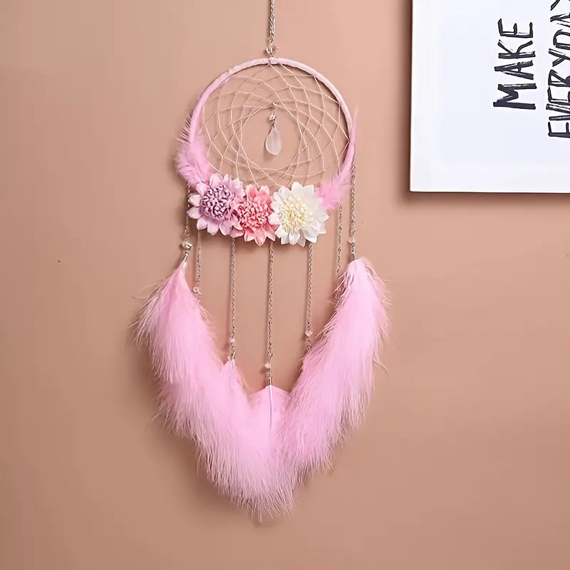 Blossom Feather Dream Catcher