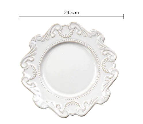 Elegant Baroque Porcelain Dining Set