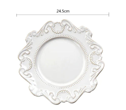 Elegant Baroque Porcelain Dining Set