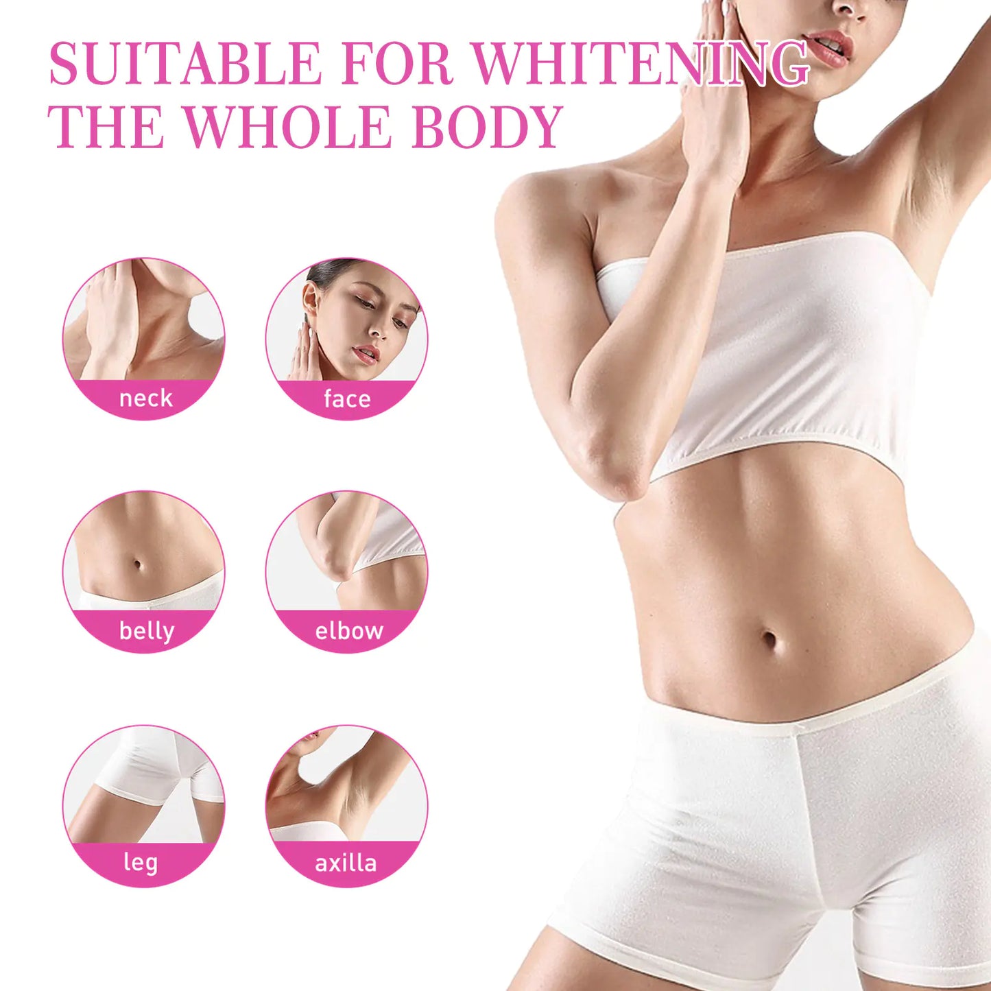 Whitening Moisturizing Body Cream for Skin Care