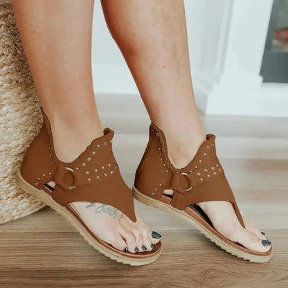 Chic Summer Canvas Flats