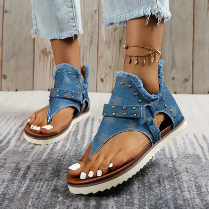 Chic Summer Canvas Flats