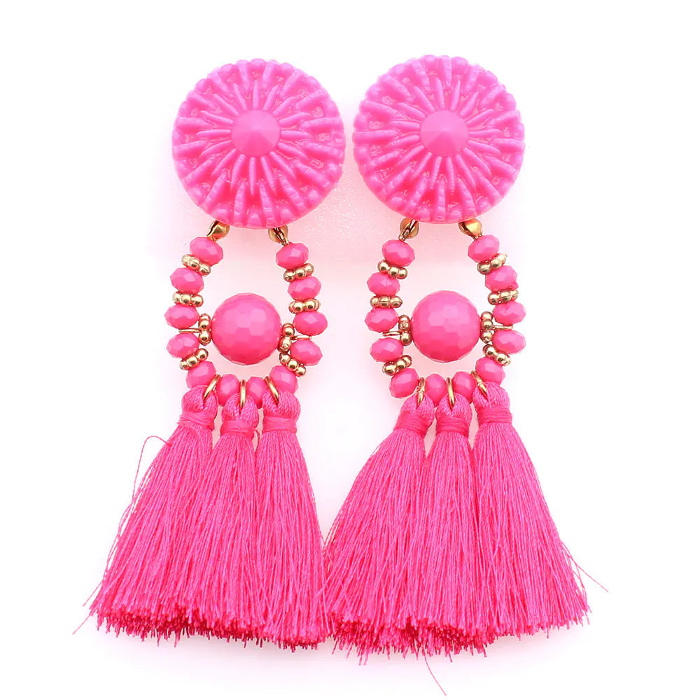 Chic Tassel Dangle Earrings