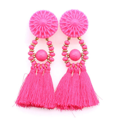 Chic Tassel Dangle Earrings