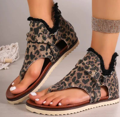 Chic Summer Canvas Flats