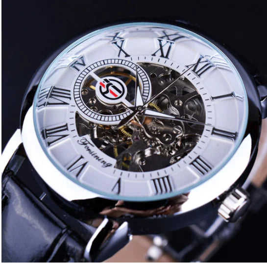 Gent's Openwork Mechanical Timepiece