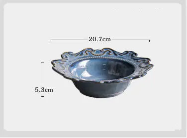 Elegant Baroque Porcelain Dining Set