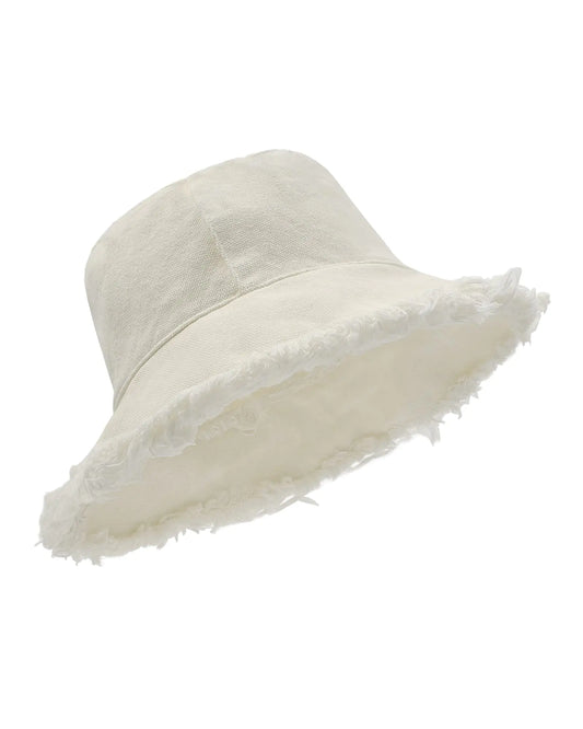 Zylioo Chic Tassel Bucket Sun Hats with UV Protection