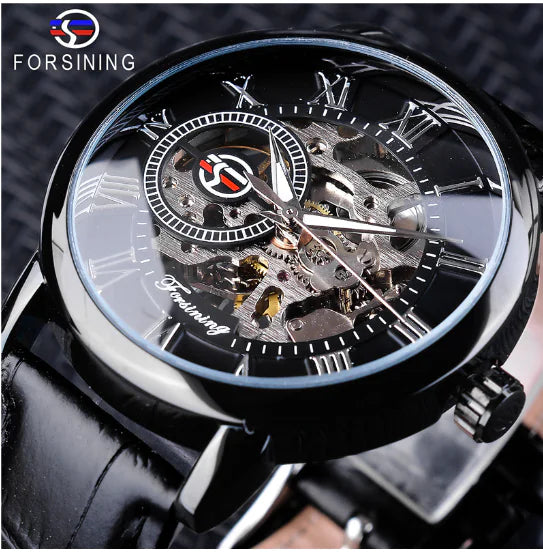 Gent's Openwork Mechanical Timepiece