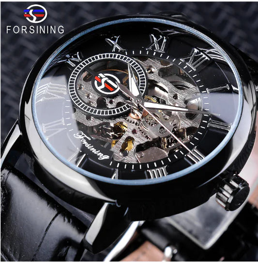 Gent's Openwork Mechanical Timepiece